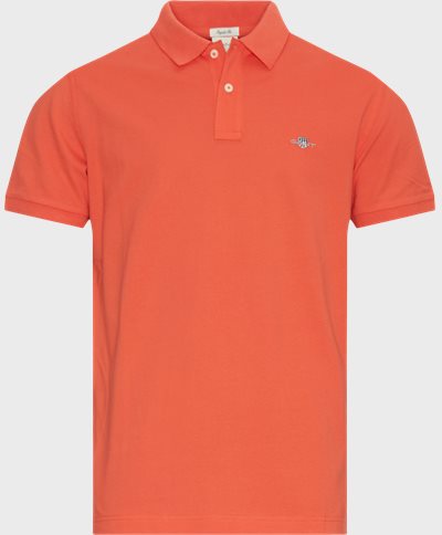 Gant T-shirts REG SHIELD SS PIQUE POLO 2210 Orange